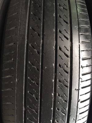 ล้อแม็ก Toyota Vigo Champ สีเทาดำ พร้อมยาง 215-65-16 ปี 12