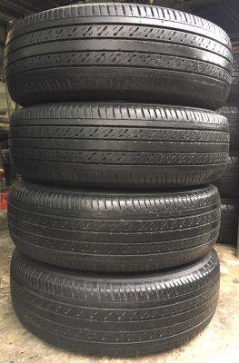 ล้อแม็ก Toyota Vigo Champ สีเทาดำ พร้อมยาง 215-65-16 ปี 12