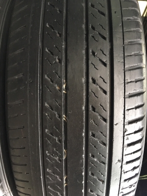 ล้อแม็ก Toyota Vigo Champ สีเทาดำ พร้อมยาง 215-65-16 ปี 12