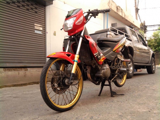 ขออนุญาติขาย Honda Sonic 125 CC. สีแดง ล้อทอง