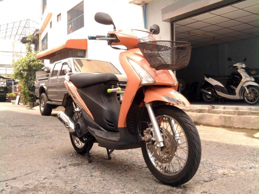 ขออนุญาติขาย  SUZUKI STEP 125 cc. สีส้ม