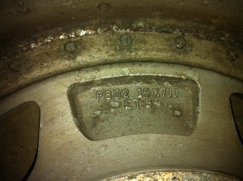 ขายล้อลายหยดน้ำขอบ15x7