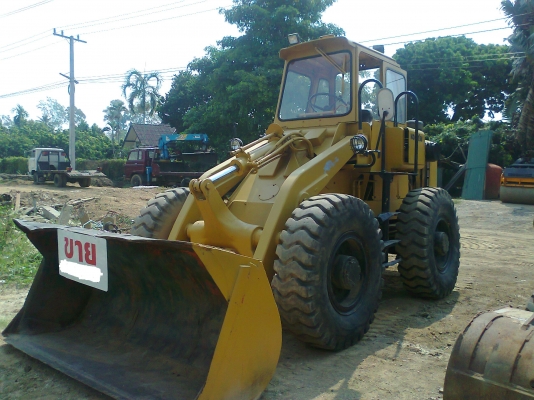 ขายด่วน..รถตัก KOMATSU JH63 รถสวย เก่าญี่ปุ่น มีใบอินวอยล์.