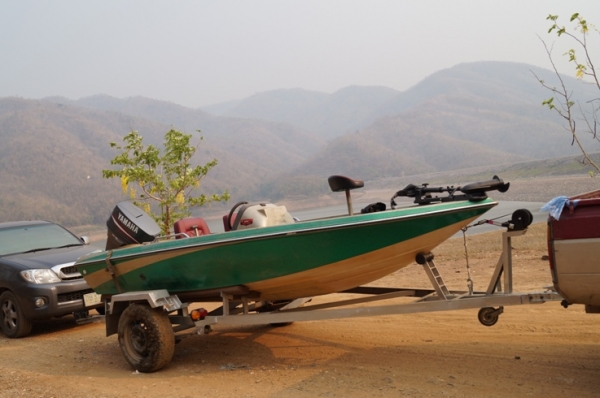 เรือแบส 15.8 ฟุต เครื่องยามาฮ่า 55 แรง ทิมไฟฟ้า