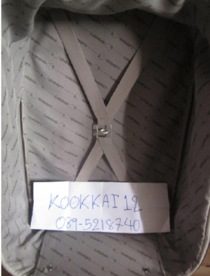 กระเป๋าเดินทางล้อลาก snoopy ลายนูน สีดำสภาพนางฟ้า