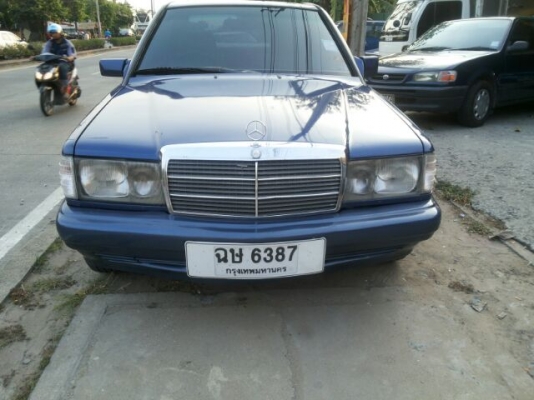 BENZ 190 E สวยเดิม แก๊สหัวฉีด ถังโดนัท อย่างดี