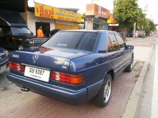 BENZ 190 E สวยเดิม แก๊สหัวฉีด ถังโดนัท อย่างดี