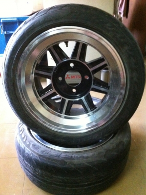 "Rare Item"ล้อฮายาชิ ขอบ15 กว้าง 8 นิ้ว (วัดจากขอบได้9 นิ้ว)