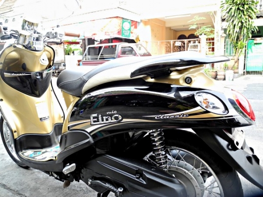 โปรโมชั่น(พิเศษ) รถแค่ 4 เดือน NEW Fino ดำ น้ำตาล ตัว TOP ปี 2012 ราคา 25,500