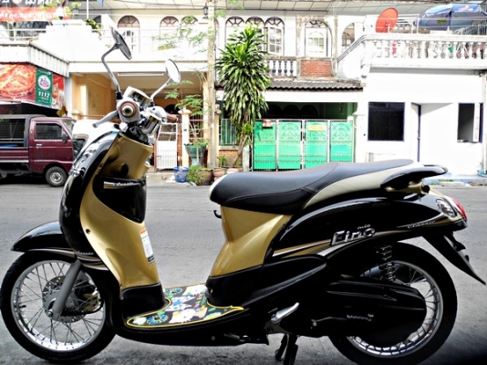 โปรโมชั่น(พิเศษ) รถแค่ 4 เดือน NEW Fino ดำ น้ำตาล ตัว TOP ปี 2012 ราคา 25,500