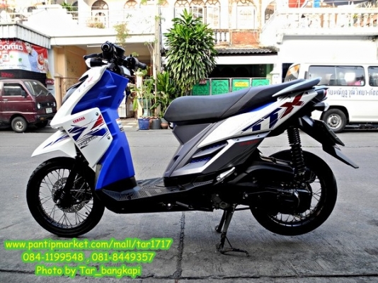 โปรโมชั่น YAMAHA TTX เกือบปี 2013 สี ขาว-น้ำเงิน ราคา 33,500 ( โอนให้ฟรีๆ )