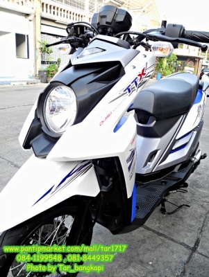 โปรโมชั่น YAMAHA TTX เกือบปี 2013 สี ขาว-น้ำเงิน ราคา 33,500 ( โอนให้ฟรีๆ )