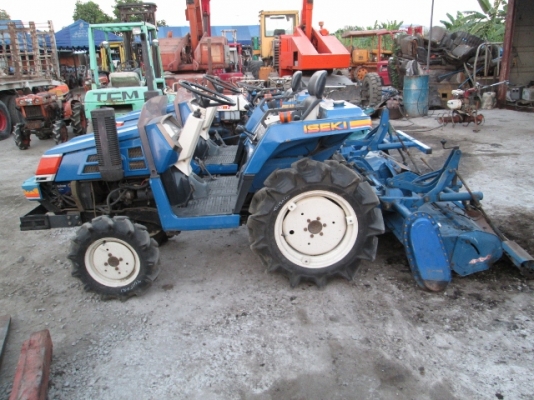 รถพรวนตีดินนั่งขับหรือรถไถนาISEKIจากญี่ปุ่นพร้อมทำงานwww.nihonmono.com