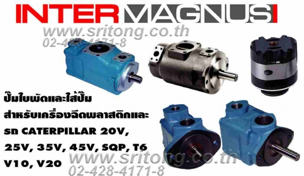 ปั๊มใบพัดไฮดรอลิก Hydraulic Vane Pump  Intermagnus