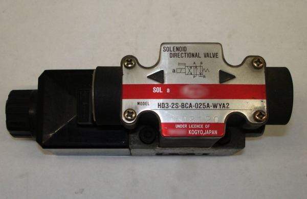 วาล์วไฟฟ้าไฮดรอลิก NACHI SS-G01 ใช้แทนวาล์ว HD1-3W,HD1- 2S,HD2-3W,HD2-2S,HD3-3W