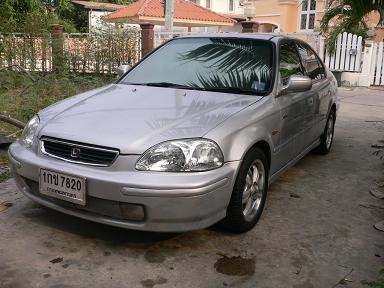 ขายรถเก๋ง Honda Civic 1.6 EXi ปี 1998 เกียร์ออโต้ เบนซิน สีบรอนด์เงิน ขายรถเก๋ง Honda Civic 1.6 EXi ปี 1998 เกียร์ออโต้ เบนซิน สีบรอนด์เงิน