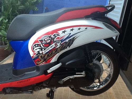 HONDA SCOOPY I ตัวใหม่ล่าสุด(ไฟฝัง)สภาพป้ายแดง HONDA SCOOPY I ตัวใหม่ล่าสุด(ไฟฝัง)สภาพป้ายแดง