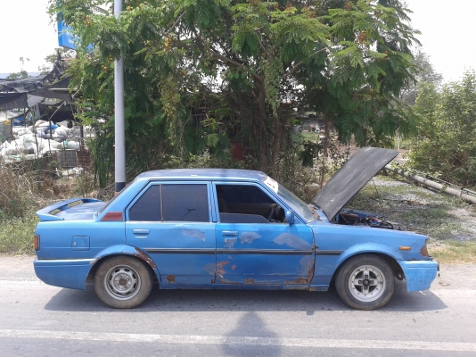 toyota ke70 เครื่อง 4k  lpg ตามสภาพ