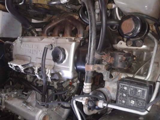 ขายด่วนรถมิตซูท้ายเบนซ์CK4 รถสวยเอกสารครบแอร์เย็นติดแก๊สล้อแม็กราคาเบาๆ