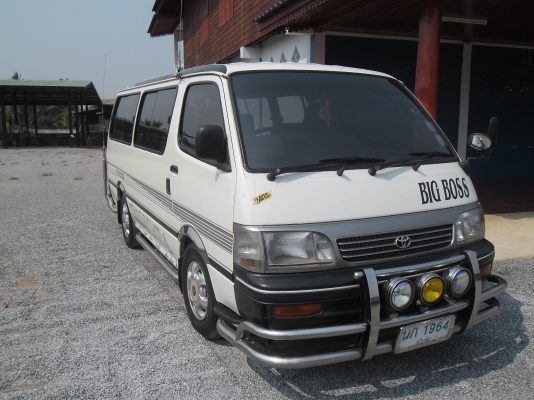 ขาย รถตู้หัวจรวด ปี37 มีแอร์ พาวเวอร์ เครื่องดี ดีเซล สภาพพร้อมใช้งาน