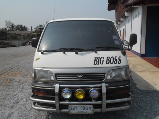 ขาย รถตู้หัวจรวด ปี37 มีแอร์ พาวเวอร์ เครื่องดี ดีเซล สภาพพร้อมใช้งาน