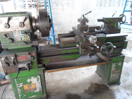 แท่นกลึง 5 ฟุต 2 เพลา เกียร์บล็อก ชินเย่ 59,000 ด่วน !!!