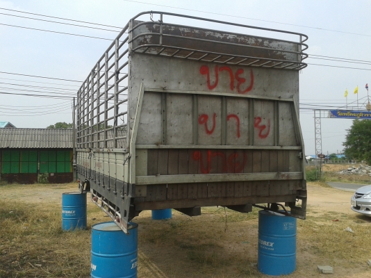 ขายกระบะของฮีโน่ยาว 5 เมตรพร้อมคอกเหล็กแข็งแรง