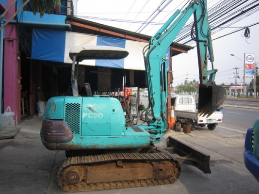 รถขุด KOMATSU รุ่น PC30-7- อาร์มยาว มือสองญี่ปุ่น