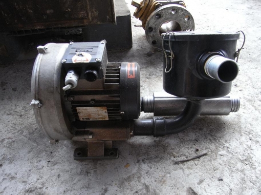 ขายโบเวอร์ เป่า-ดูดลม Busch ขนาด 0.5 HP.made in Germany สภาพสวย พร้อมใช้งาน