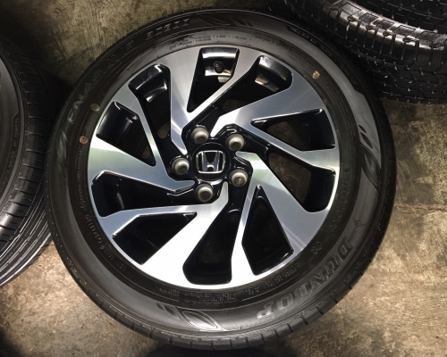 ล้อแม็ก Honda Civic FC ขอบ16 พร้อมยาง 215-55-16 ปลายปี 16