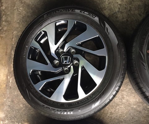 ล้อแม็ก Honda Civic FC ขอบ16 พร้อมยาง 215-55-16 ปลายปี 16