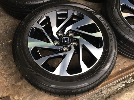 ล้อแม็ก Honda Civic FC ขอบ16 พร้อมยาง 215-55-16 ปลายปี 16