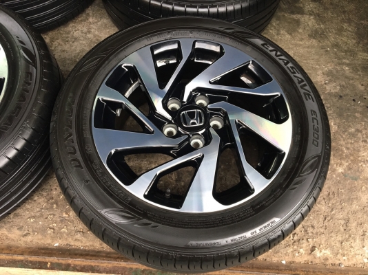 ล้อแม็ก Honda Civic FC ขอบ16 พร้อมยาง 215-55-16 ปลายปี 16
