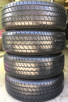 ยางป้ายแดง Dunlop 185-60-15 ปี 17