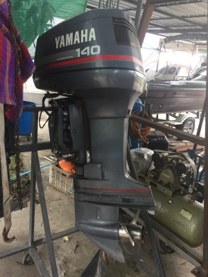 เครื่องเรือ Yamaha 140 แรงม้า พร้อมสายไฟและคอนโทล ญี่ปุ่น เครื่องเรือ Yamaha 140 แรงม้า พร้อมสายไฟและคอนโทล ญี่ปุ่น