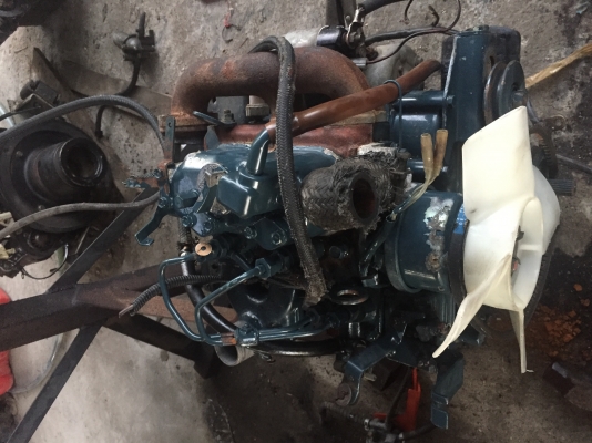 ขายเครื่องคูโบต้า2สูบZ600 14แรงเก่าญี่ปุ่น