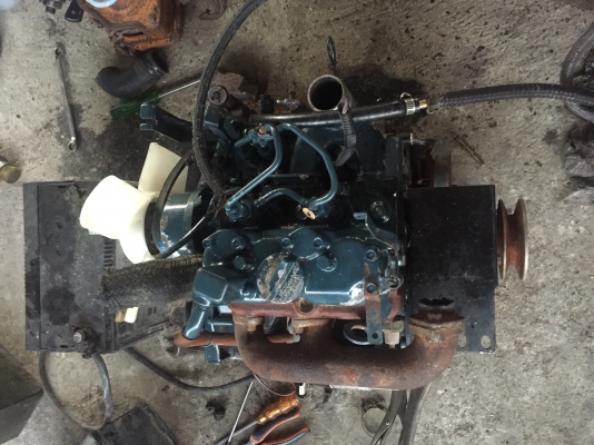 ขายเครื่องคูโบต้า2สูบZ600 14แรงเก่าญี่ปุ่น