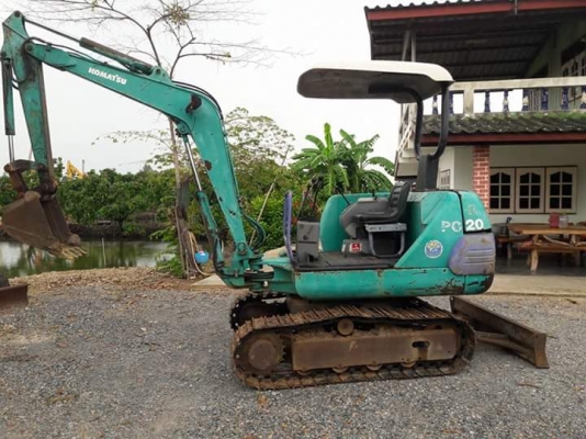 ขายKOMATSU PC20-7  เก่าญี่ปุ่นแท้  เดิมๆๆ  3,XXX  ชั่วโมง  ลองระบบกันได้ทุกวัน  โทร 089-3818694  ดวงนภา