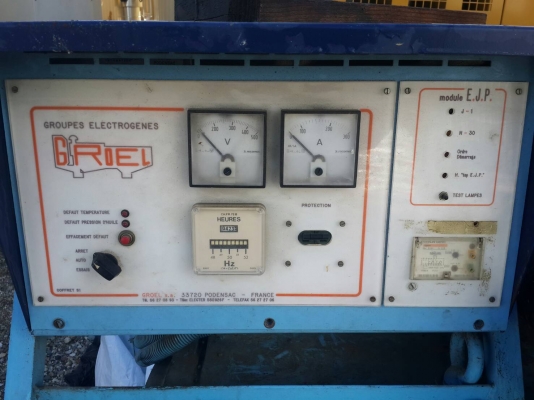 ขายเครื่องปั่นไฟ caterpilard 55 kva,  66 kva perkins turbo , mwm200 kvaนำเข้าจากฝรั่งเศส