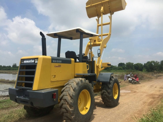 ขาย รถตักล้อยาง WA100M-3 แขนยาว ขาย รถตักล้อยาง WA100M-3 แขนยาว