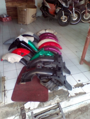 บังโคลนหน้าหลังใหม่อันละ