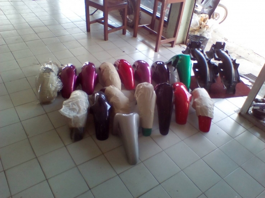 บังโคลนหน้าหลังใหม่อันละ