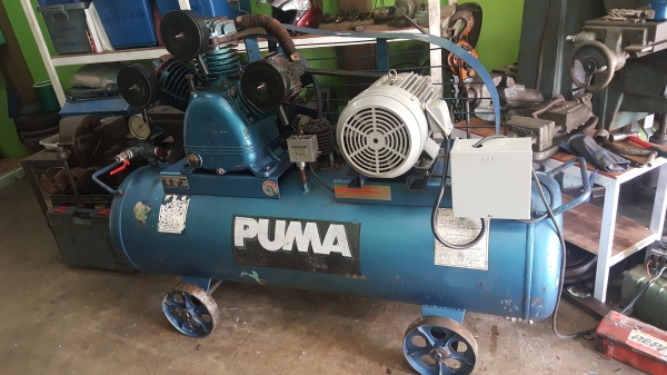ปั้มลมพูม่า10แรงไฟ380สภาพสวย