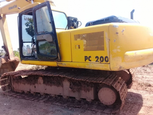 Komutsu Pc200-6  ระบบไฟครบพร้อมใช้เอกสารซื้อขาย