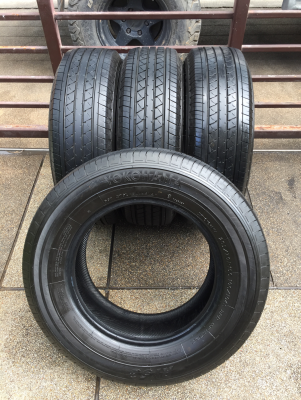 ยาง Yokohama 205 70 15 ปลายปี16 ดอกเต็ม ไม่มีปะ ใช้ยาว ราคาไม่แพง