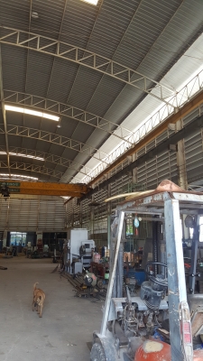 ขายเสาเฮชบีม300&times;300ยาว5เมตรมี13ต้นรันเวย์ตัวเครนไม่มีโลละ18บาท