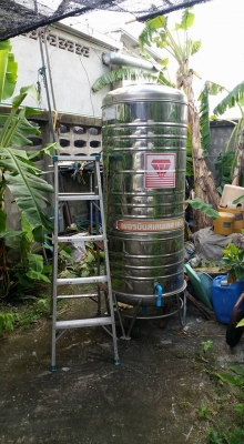 แท้งค์น้ำสแตนเลส ตราเพชร