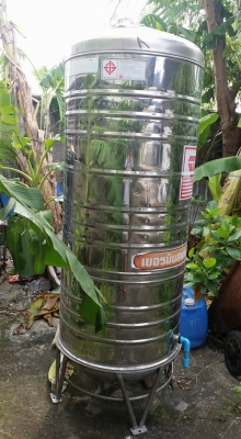 แท้งค์น้ำสแตนเลส ตราเพชร