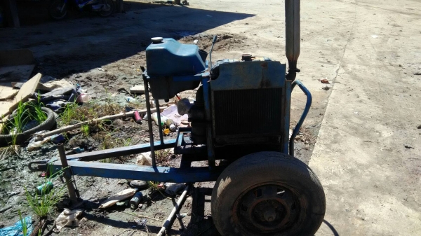 เครื่องคูโบต้ารุ่น15แรงพร้อมแท่นลากคับ เครื่องคูโบต้ารุ่น15แรงพร้อมแท่นลากคับ