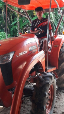 คูโบต้า L3608DT 4 WD ดันดินหน้า..ผานหลัง